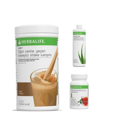 Herbalife Starter Kit (Hazelnut Flavored Shake Aloe Vera Juice 50g Classic Tea)