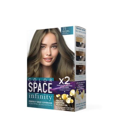Color Space Infinity Set Paint 7.1 Ash Blonde