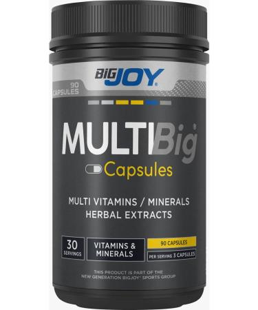 Bigjoy Sports Big Joy Sports Multibig Vitamin Mineral 90 Capsules - Buy Online on GoSupps.com