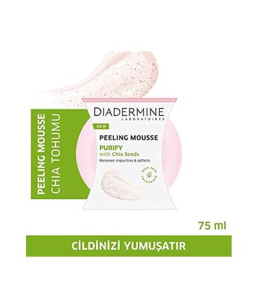 Diadermine Brand: Peeling Mousse-purify With Chia Seeds 1 Pack (1 X 50 Ml) Category: Body Peelin - Buy Online on GoSupps.com