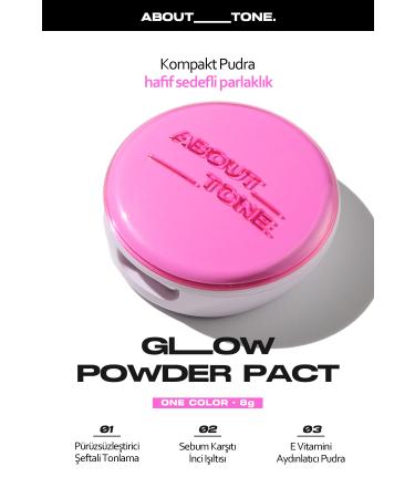 ABOUT TONE Natural Toning Peach Powder ABOUT TONE Glow Powder Pack - Buy Online on GoSupps.com