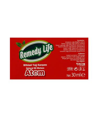 Remedy Life Atom Herbal Oil 30ml - Buy Online on GoSupps.com