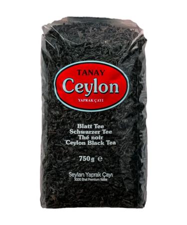 Tanay Ceylon Imported Leaf Ceylon Tea 750 gr
