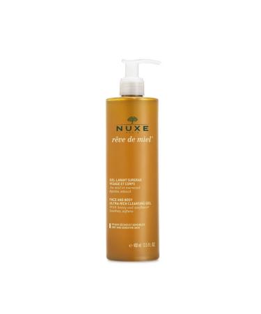 Nuxe Reve De Miel All skin types Face and Body Wash Gel 400ml