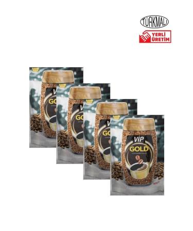 Vip VIP COFFEE GOLD 100 GR X 4 PIECES