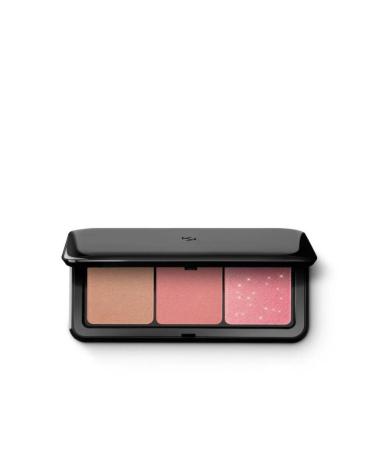 KIKO Face palette with 1 bronzer and 2 blushes in matte and metallic finishes / 02 - Mauve - Buy Online on GoSupps.com
