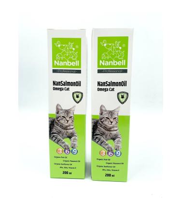 Nanbell 2 boxes NanSalmonOil Omega 3-6-9 200ml