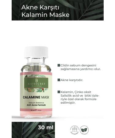 Biosecret Anti-Acne Mask Calamine Mask 30ml Bio25