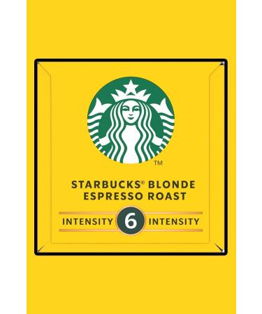 Starbucks Blonde Espresso Soft Drink Capsule Coffee Nespresso Compatible - Buy Online on GoSupps.com