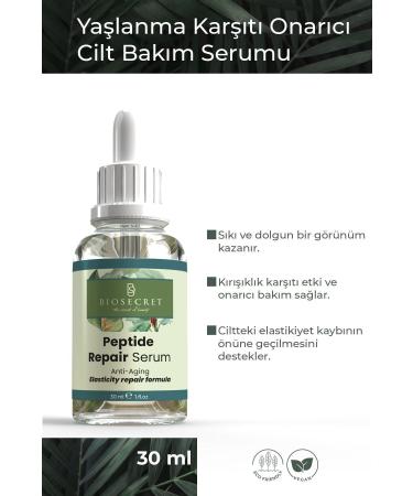 Biosecret Peptide Serum (PEPTIDE 2% HYALURONIC 5% GINSENG 5% ECHINESIA) Anti-Aging Repair 30ml Bio21