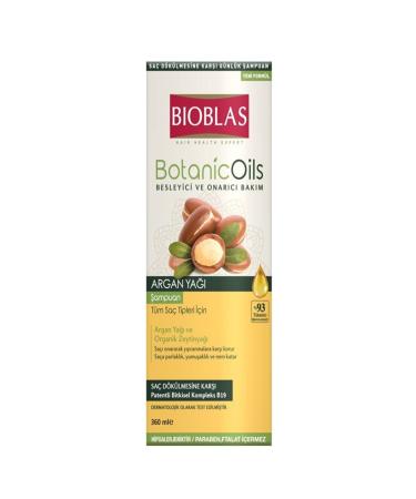BIOBLAST Botanic Oils Nourishing and Repairing Care Argan Oil Shampoo 360ML - Buy Online on GoSupps.com
