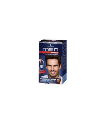 Schwarzkopf Men Perfect 80 Black Brown Dye