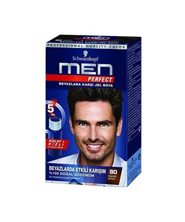 Schwarzkopf Brand: Men Perfect Hair Dye 80 - Brown Black 80 Ml Category: Hair Dye - Buy Online on GoSupps.com