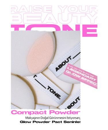 ABOUT TONE Natural Toning Peach Powder ABOUT TONE Glow Powder Pack - Buy Online on GoSupps.com