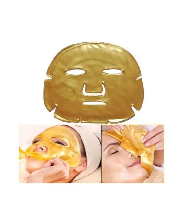 NEFKOZMET K 10 Pieces Gold Bio Face Mask - Gold and Collagen Mask 10 Pieces