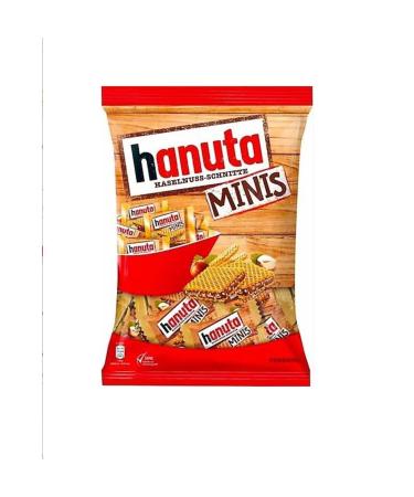 Ferrero Hanuta Mini Hazelnut Wafers 200 Gr