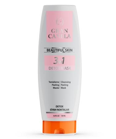 GRAN CANELA 3 IN 1 Purifying Detox and Peeling Mask Anti-Blackhead 130 ml - Buy Online on GoSupps.com