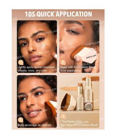SHEGLAM foundation stick shell color - Buy Online on GoSupps.com