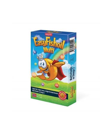 EASYVIT Easyfishoil Multi 30 Chewable Gel