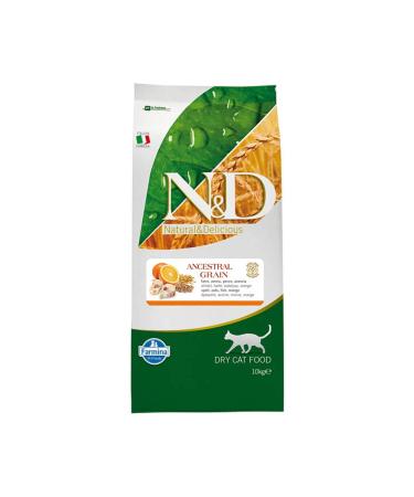 N & D Ocean Low Grain Fish Orange Cat Food 10 Kg - Buy Online on GoSupps.com