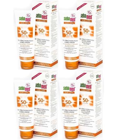 Sebamed Sun Care Multi-Protection Sun Cream 75ML SPF 50+ Factor (Set of 4)