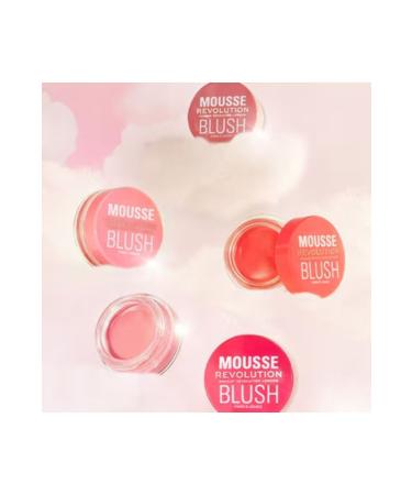 Revolution Mousse Blush Passion Deep Pink - Buy Online on GoSupps.com