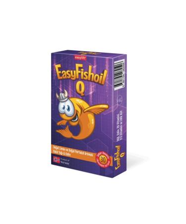 Easy Fishoil Easyfishoil Omega 3 Chewable 30 Gel Tablets+easyfishoil Q 30 Chewable Tablets - Buy Online on GoSupps.com