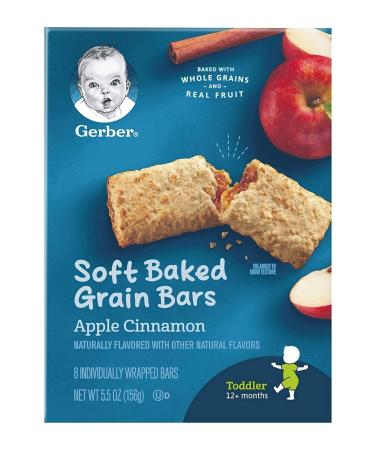 Gerber Soft Baked Grain Bars Apple Cinnamon 156 gr