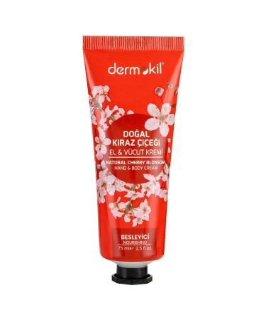 Dermokil Cherry Blossom Hand and Body Cream 75 ml