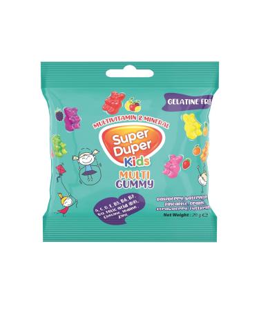 Durukan Confectionery SUPER DUPER KIDS VIT&MIN JELLY 20 GRX40 PIECES - Buy Online on GoSupps.com