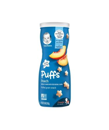 Gerber Puffs Peach Snack 42 Gr.
