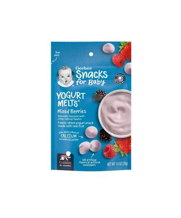 Gerber Yogurt Melts Mixed Berries Snack 28 Gr.