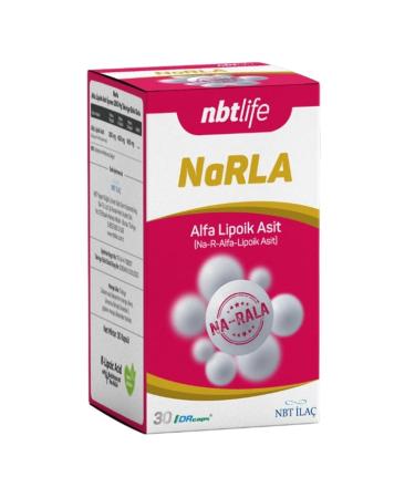 NBT Life Narrla Alpha Lipoic Acid 30 Capsules (alpha Lipoic Acid) - Buy Online on GoSupps.com