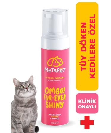 Metapet Special Set - Dry Care Shampoo and Nano Silver Towel for Shedding Cats Vitamin E and Natural - Buy Online on GoSupps.com