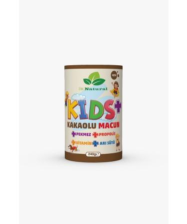 DRNATURAL Kids Children's Paste Cocoa - Royal Jelly - Propolis - Molasses and Vitamin 240 gr (APPETITIVE) - Buy Online on GoSupps.com
