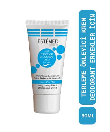 ESTEMED Cream Deodorant Blue & Anti-Perspirant Deodorant Cream Blue 50ml