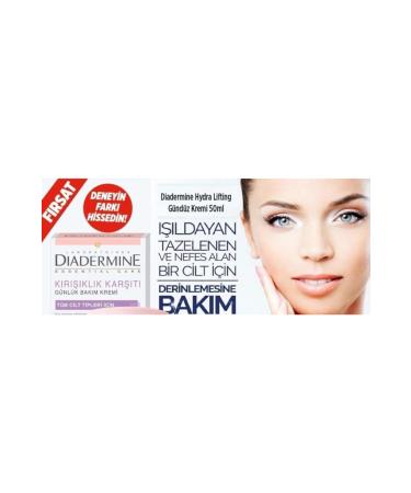 Diadermine Anti-Wrinkle Daily Care For All Skin Types 50 ml - Buy Online on GoSupps.com