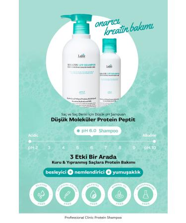 Lador Professional Care Shampoo for Dry and Damaged Hair Lpp Keratin Shampoo 150ml - Buy Online on GoSupps.com