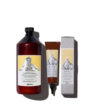 Davines d key Purifying Anti-Dandruff Shampoo 1000ml + Purifying Gel 150ml 800460