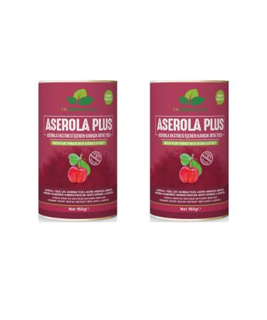 DRNATURAL 2 Pieces Acerola Plus Mixed Plant Powder Containing Acerola Extract 150 Gr. - Buy Online on GoSupps.com