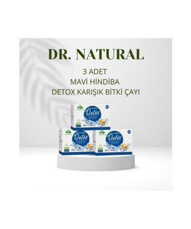 Trend Market Blue Chicory Detox Mixed Herbal Powder 30 Sachets Blue Chicory Detox Tea (3 PIECES)