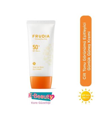Frudia TONE-UP BASE SUN CREAM 50 SPF 50G Toning Sun Cream 50 gr Spf50 BeNa.
