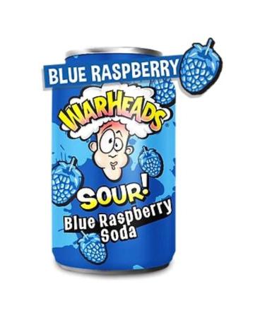 WarHeads Blue Raspberry Soda 355ml