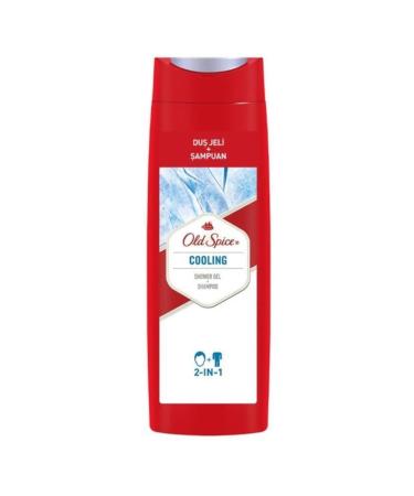 Old Spice Cooling Shower Gel Shampoo 2 In 1 400 ml