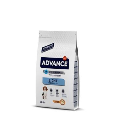 Advance Light Medium Chicken Medium Breed Diet Dog Food 3 Kg