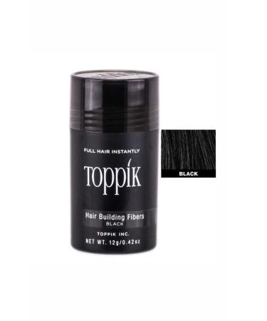 Toppik Hair Building Fibers Black 12 G - Hair Building Fibers 8680937004610