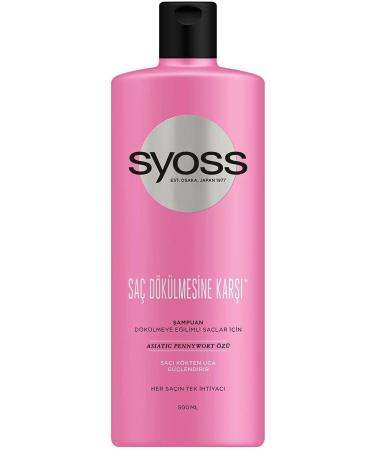 Syoss Shampoo Against Hair Loss 500m (10 PCS)