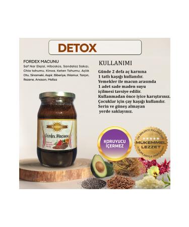 KNOWLEDGE OF HEALING Fordex Paste Detox 430 gr