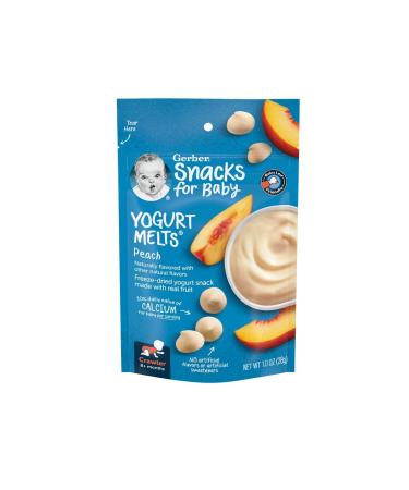 Gerber Yogurt Melts Peach Snack 28 Gr.