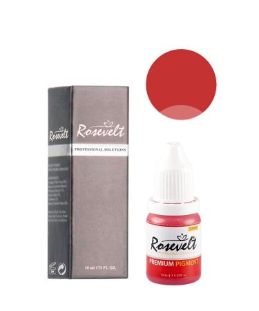 ROSEVELT Permanent Makeup Dye 333 Pure Red Lip Permanent Makeup Lip Dye - Buy Online on GoSupps.com